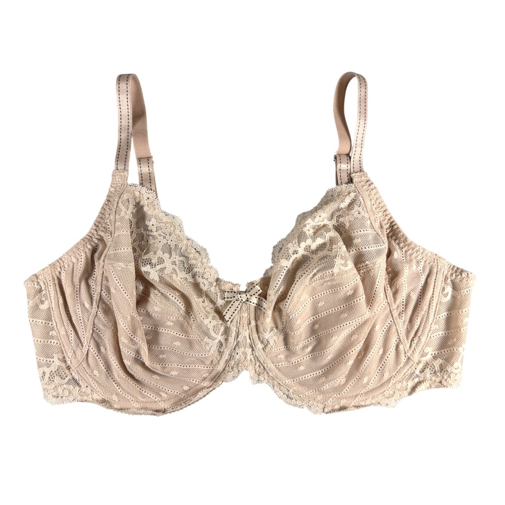 Chantelle Rive Gauche Unlined Minimizer Bra Beige 38DD C32810